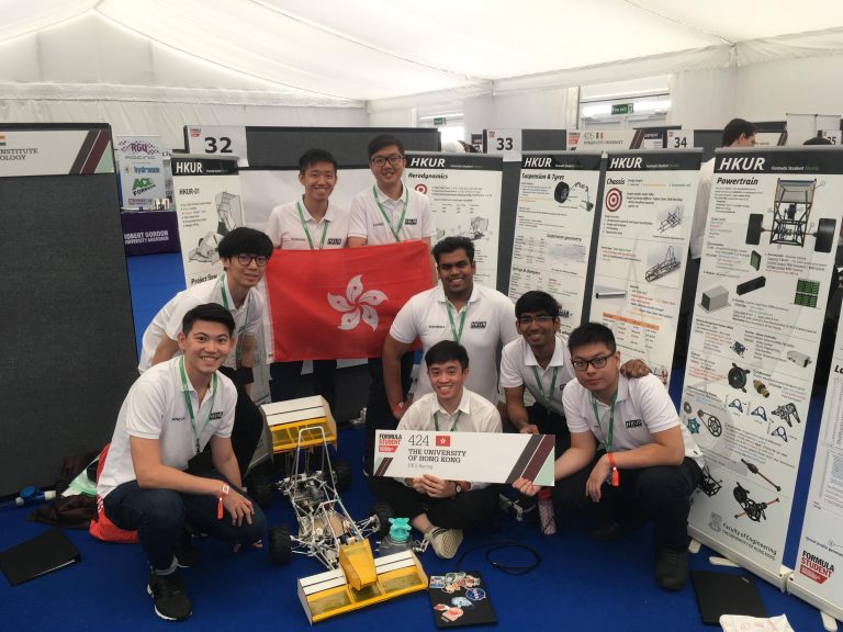 HKU Racing 2019 hosted in the Electrical and Electronic Engineering department, supervised by Dr. C.K. Lee (EEE)