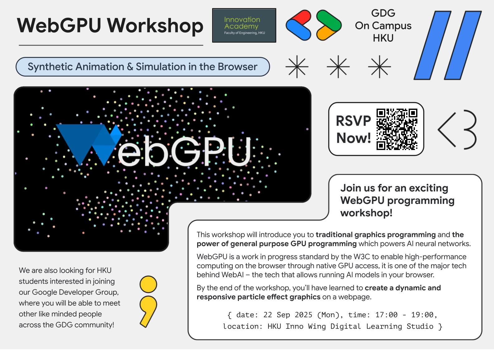 WebGPU Workshop: Synthetic Animation & Simulation in the Browser ...