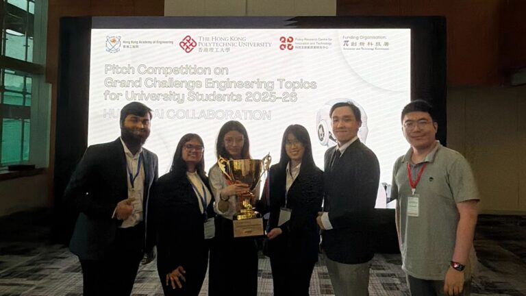 Our SRA team won the HKAE Pitch Competition with the project ACTalyse: Adaptive Communication Training for Interdisciplinary Professionals, developed as part of Innovation Academy's initiative for social work training.